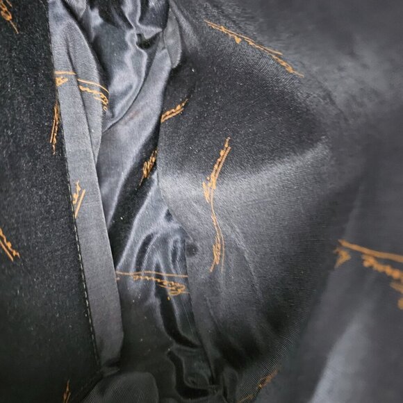 Etienne Aigner Vintage 80s Bag Leather Navy Shoulder Handbag EUC - Picture 4 of 7